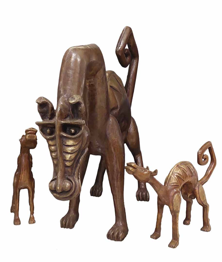 La parida y dos cachorros by Ixrael Montes